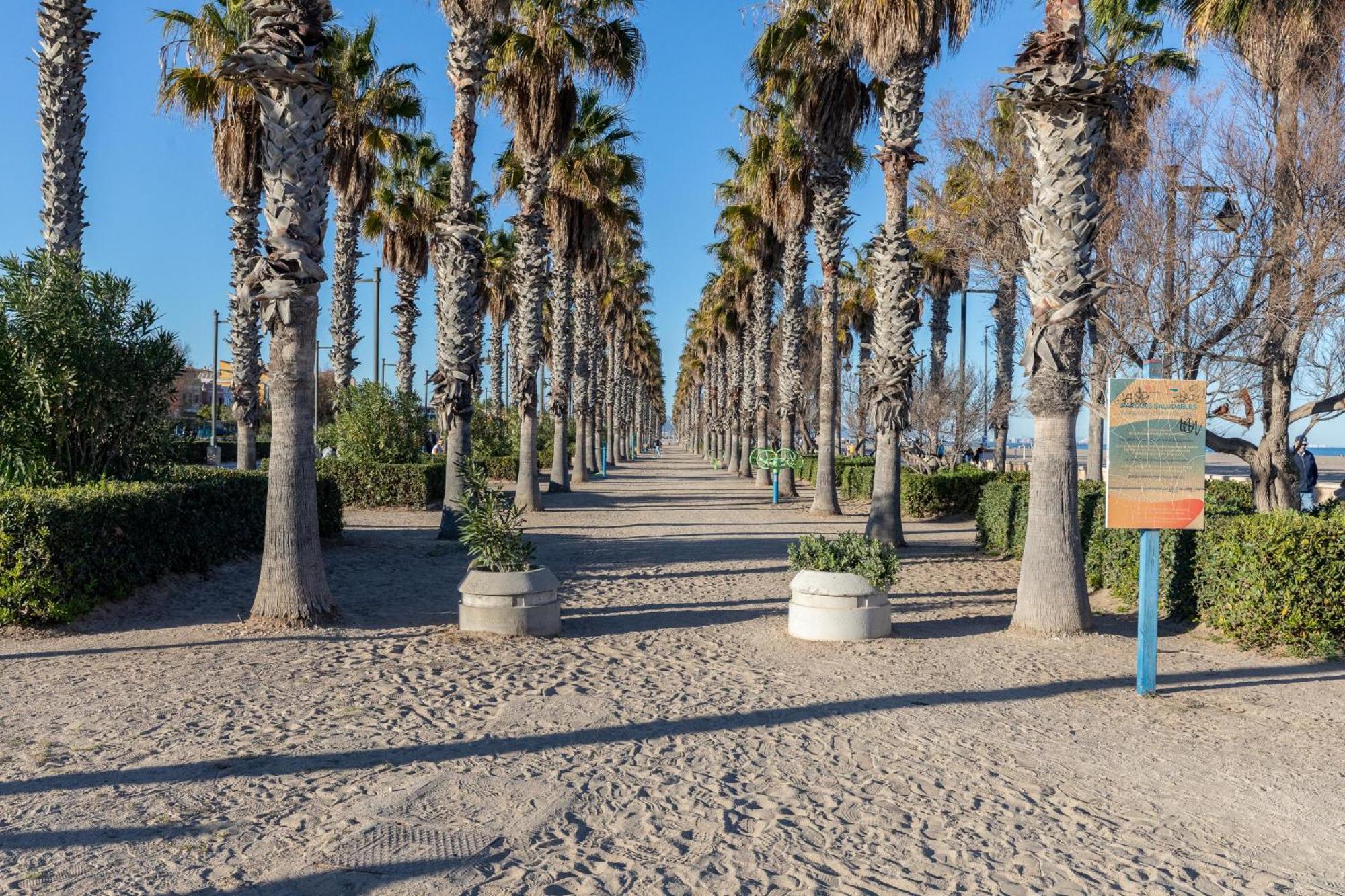 Apartup Las Arenas Beach Valencie Exteriér fotografie